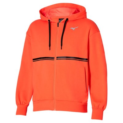 Cazadoras Mizuno Athletics Sweat Hombre - Naranjas - Chile M742TZEJXA